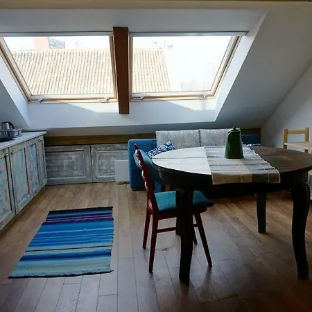 Attic In The Old Town Kurpiai Apartment *